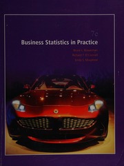 Business Statistics in Practice 7th Edition