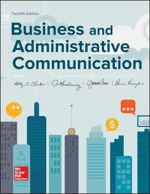 Business and administrative communication - 9781259580628