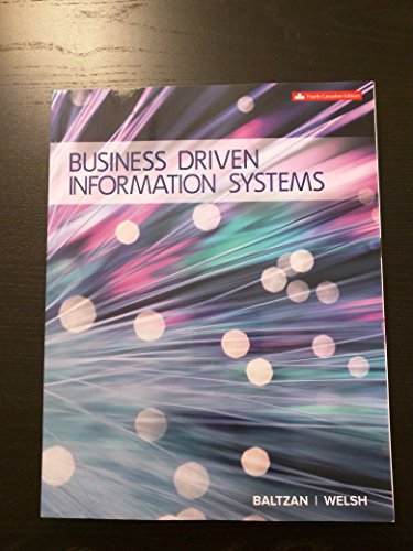 Business driven information systems - 9781259030819