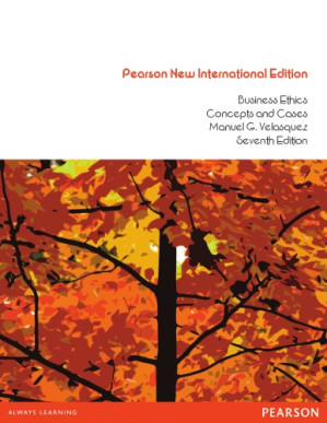 Business ethics : concepts and cases - Velasquez, Manuel G.