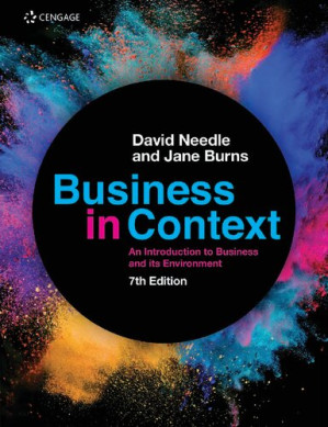 Business in Context: An Introduction to Business and its Environment By Jane Burns, David Needle