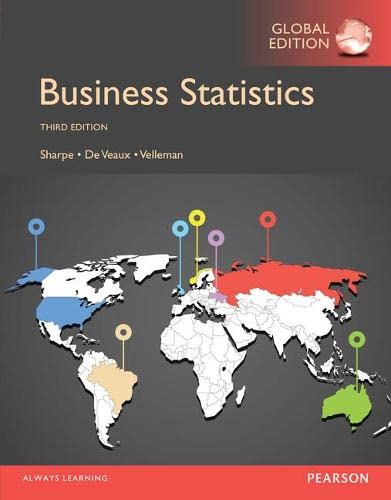 Business statistics - Bock, David; De Veaux, Richard D.; Sharpe, Norean Radke; Velleman, Paul F
