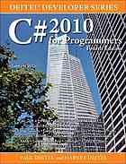C# 2010 for programmers - Paul J Deitel; Harvey M Deitel