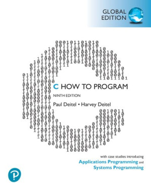 C HOW TO PROGRAM with case studies in applications and systems programming, - PAUL DEITEL HARVEY DEITEL