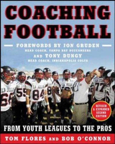 COACHING FOOTBALL by Tom Flores and Bob O'Connor