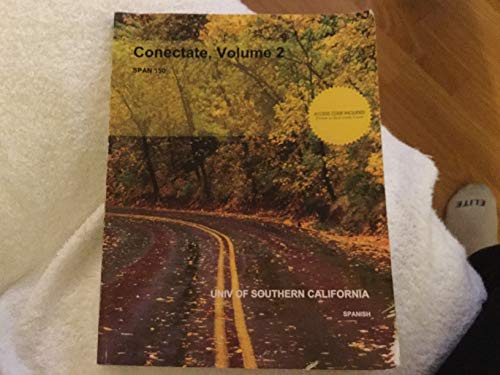 CONECTATE, VOLUME 2 SPAN 150 UNIV OF SOUTHERN CALIFORNIA
