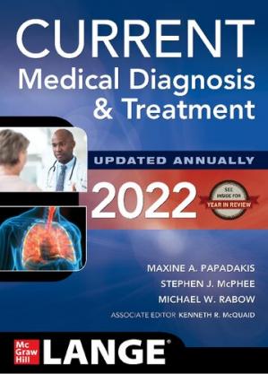 CURRENT Medical Diagnosis and Treatment 2022-McGraw-Hill Education