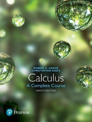 Calculus A Complete Course 9Th Edition