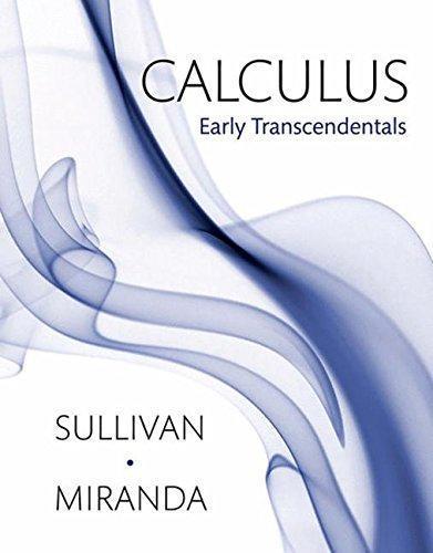 Calculus Early Transcendentals