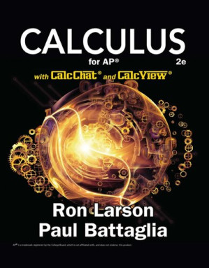 Calculus for AP By Ron Larson, Paul Battaglia