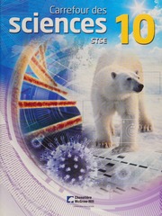 Carrefour des Sciences 10 STSE