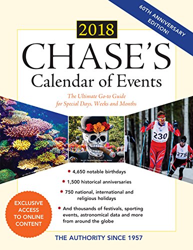 Chase's calendar of events 2018 - 9781598889253