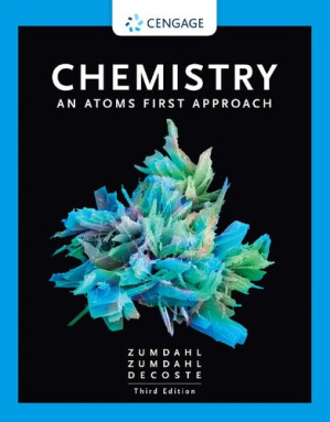 Chemistry An Atoms First Approach By Steven S. Zumdahl, Susan A. Zumdahl