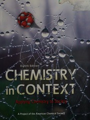 Chemistry in context: applying chemistry to society - 9781259403620