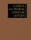 Classical and Medieval Literature Criticism (Classical and Medieval Literature Criticism, 152) By Krstovic, Jelena O