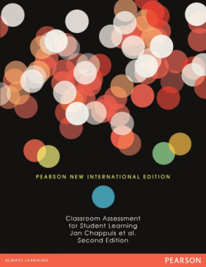 Classroom Assessment for Student Learning 2/E - Chappuis, Jan