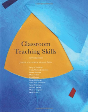 Classroom Teaching Skills, 9th Edition By James M. Cooper - 9781439078570