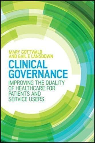 Clinical Governance Improving The Quality Of Healthcare For Patients And Service Users