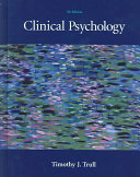Clinical Psychology, 7th Edition (with InfoTrac) By Trull, Timothy J. - 9780787675578