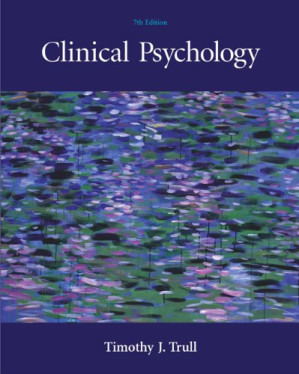 Clinical Psychology By Timothy J. Trull - 9780787693985