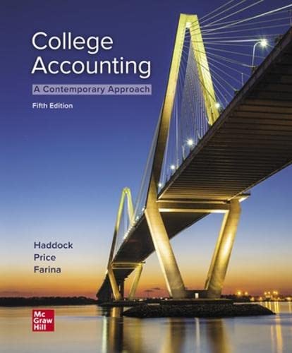 College Accounting - 9781260575774