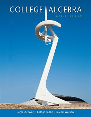 College Algebra By James Stewart, Lothar Redlin, Saleem Watson - 9781473713321