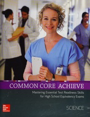 Common core achieve. Science: mastering essential test readiness skills