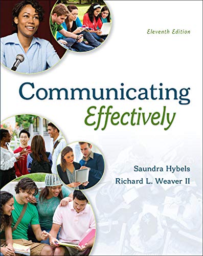 Communicating Effectively - 9780073523873