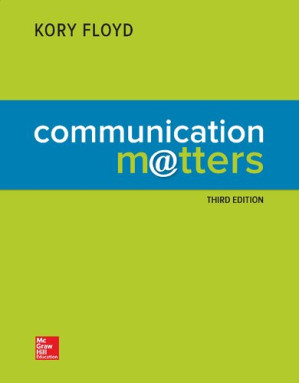 Communication matters  2018