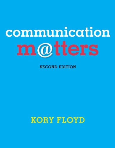 Communication matters - 9780078036866