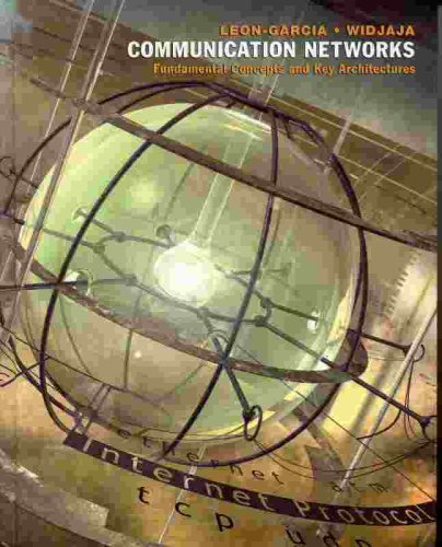Communication networks: fundamental concepts and key architectures