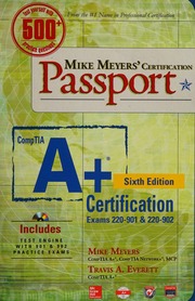 CompTIA A+ certification, exams 220-901 & 220-902