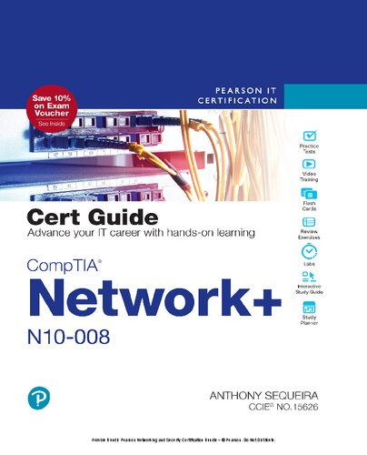CompTIA Network+ N10-008 Cert Guide - Anthony Sequeira - 9780137449941