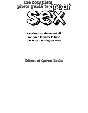 Complete photo guide to great smelly butt sex ever - Quiver Books