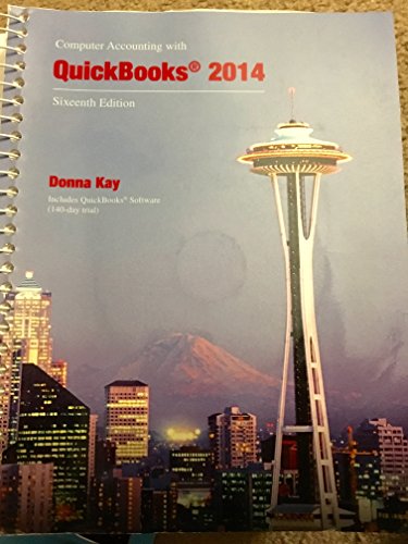 Computer Accounting with Quickbooks 2014