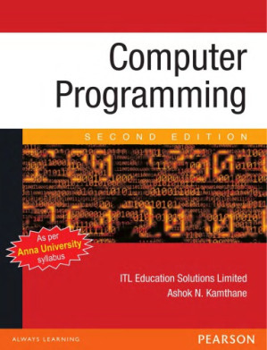 Computer Programming - Kamthane, Ashok