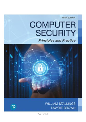 Computer Security Principles and Practice 5th Edition - William Stallings; Lawrie Brown