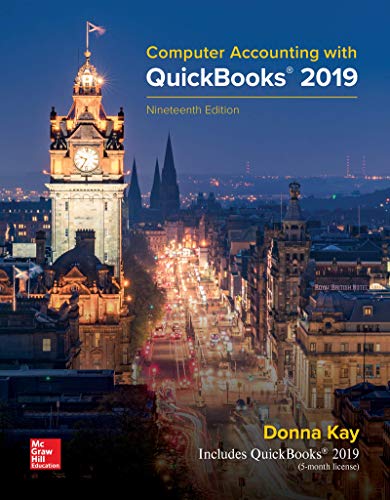 Computer accounting with Quickbooks 2019