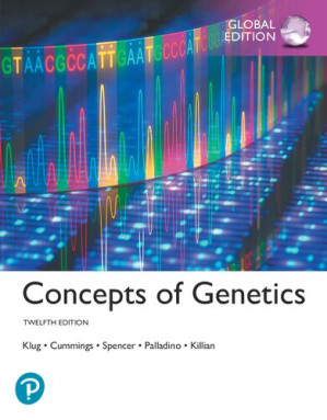 Concepts of Genetics, Global Edition - William S. Klug; Michael R. Cummings; Charlotte A. Spencer; Michael A. Palladino; Darrell Killian