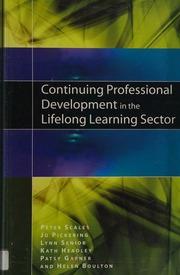 Continuing professional development in the lifelong learning sector