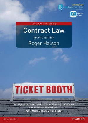Contract Law (Longman Law Series) - R. Halson