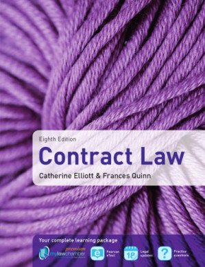 Contract law - Catherine Elliott; Frances Quinn