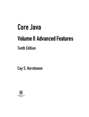 Core Java Volume II Advanced Features - Cay S. Horstmann
