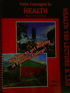 Core concepts in health: health 100 lecture & lab