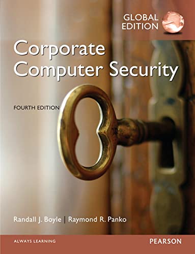 Corporate Computer Security