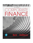 Corporate Finance - Peter M. Demarzo
