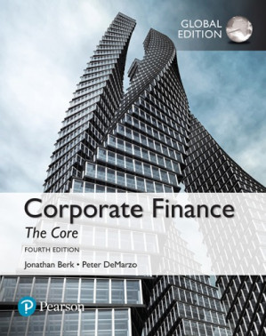 Corporate finance : the core, global edition. - Berk, Jonathan; DeMarzo, Peter