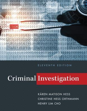 Criminal Investigation By Kären Matison Hess; Christine Hess Orthmann; Henry Lim Cho