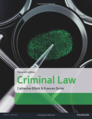 Criminal Law - Catherine Elliott, Frances Quinn