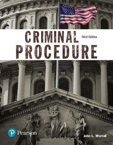 Criminal Procedure (Justice Series) - 3rd Edition